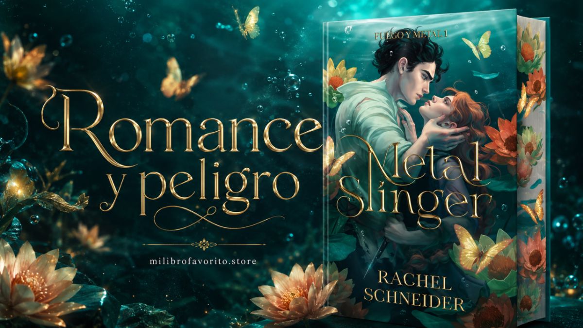Fuego y metal 1: Metal Slinger, el romantasy que mezcla amor, traición y peligro